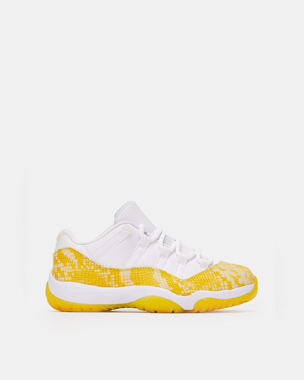 PS Air Jordan 11 Retro Low (White | Tour Yellow)
