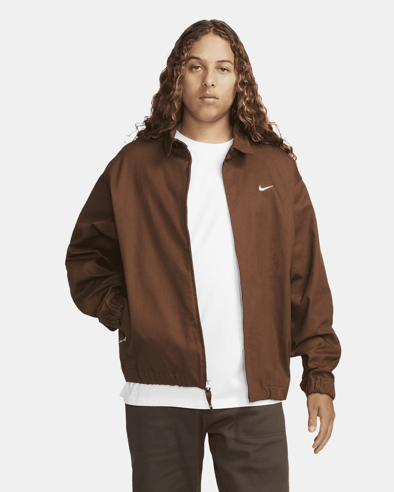Vedrørende Irreplaceable tom Nike SB Coaches Jacket (Cacao Wow | White) – atmos USA