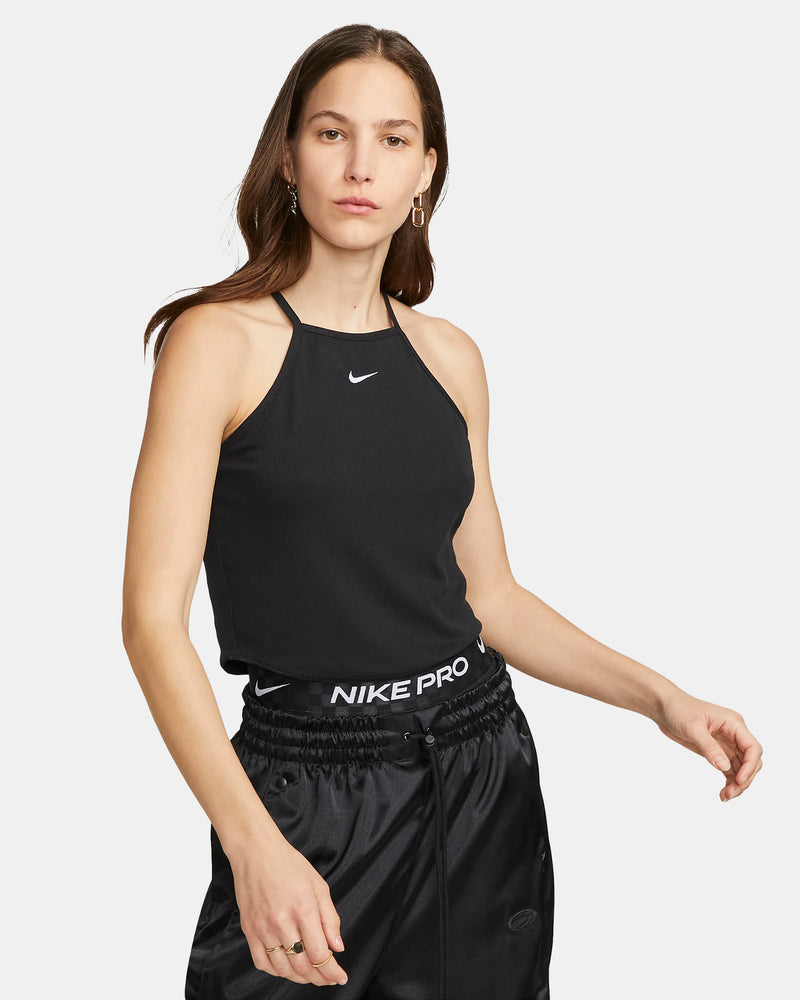 W Nike Sportswear Rib Cami Tank (Black)