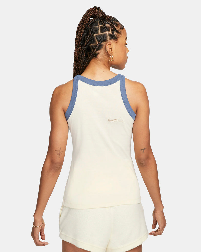 W Nike Sportswear Cutout Tank Top (Coconut Milk)