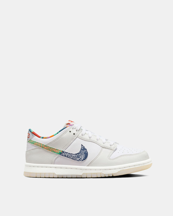 GS Nike Dunk Low (White | Diffused Blue)