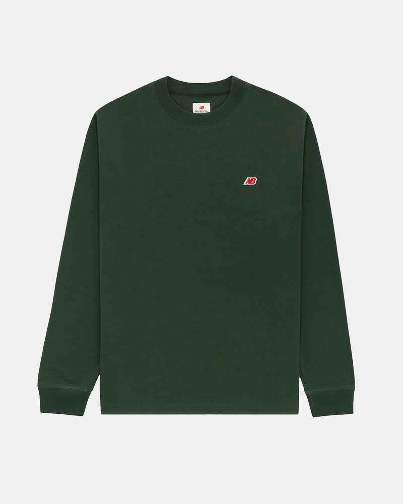NB Made in USA Core Long Sleeve Shirt (Midnight Green)