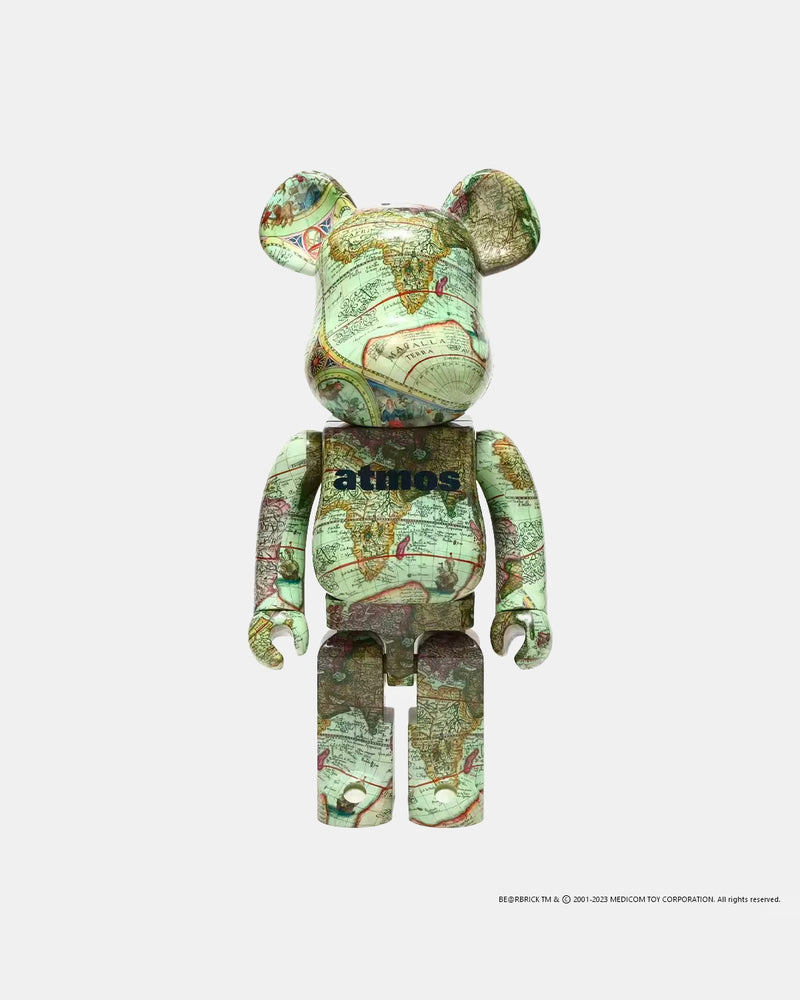 BE@RBRICK atmos AGED MAP