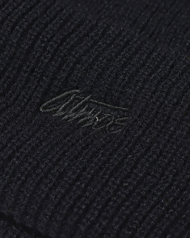 Small Logo Knit Cap (Black)