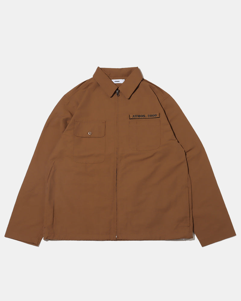 C/N Zipper Field Shirt Jacket (Beige)