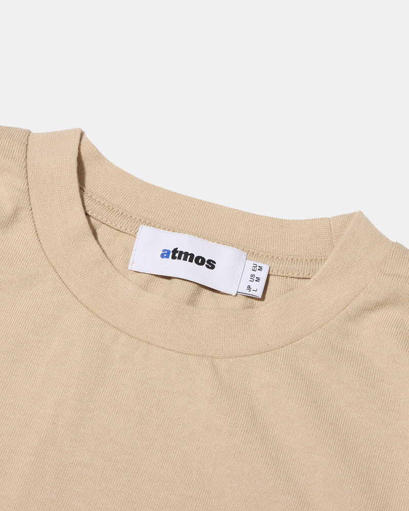 atmos Clear Logo T-Shirt (Beige)