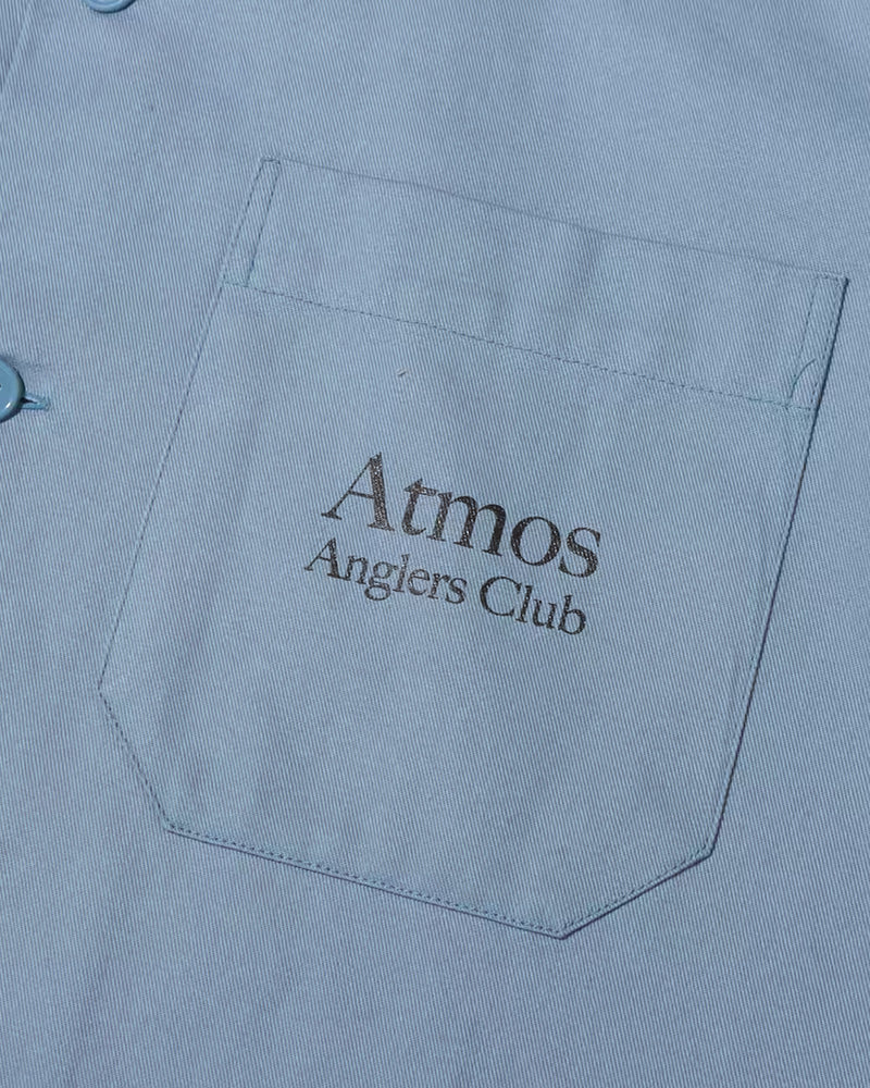 Anglers Club Short Sleeve Shirt (Blue)
