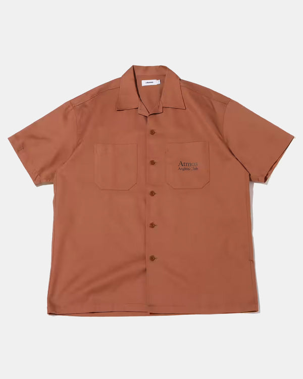 Anglers Club Short Sleeve Shirt (Brown)