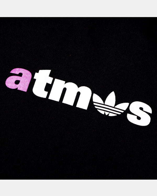 atmos x Adidas Logo Hoodie (Black | Purple)