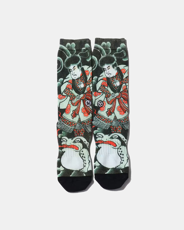 "Irezumi" Socks (Jiraiya) Designed by Horihiro Mitomo
