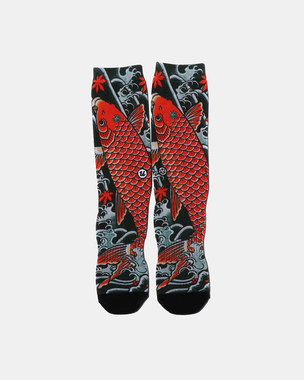 "Irezumi" Socks (Koi) Designed by Ichibay
