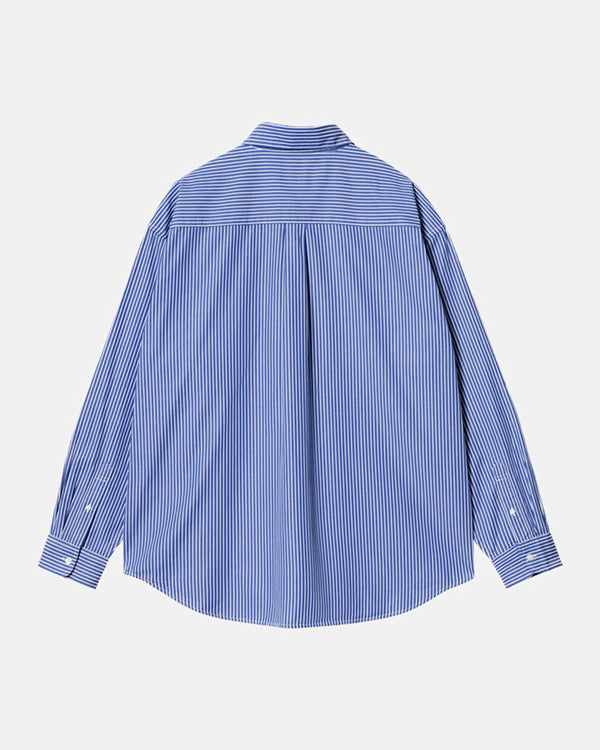 Long Sleeve Drake Shirt (Blue| White)