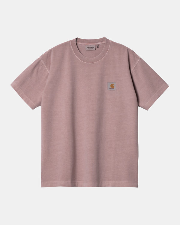 Short Sleeve Vista T-Shirt (Glassy Pink Garment Dyed)