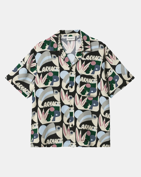 W Short Sleeve Tamas Tropic Shirt (Tropics Print)