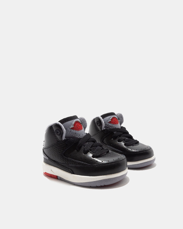 PS Air Jordan 2 Retro (Black | Cement Grey)