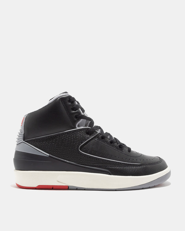 Air Jordan 2 Retro (Black | Cement Grey)