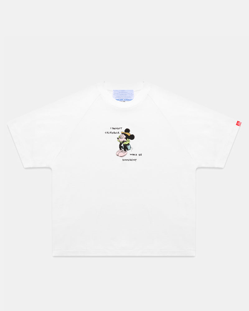 I Thought California Would Be Different Tee (White)