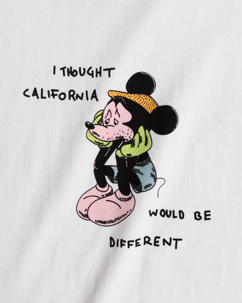 I Thought California Would Be Different Tee (White)