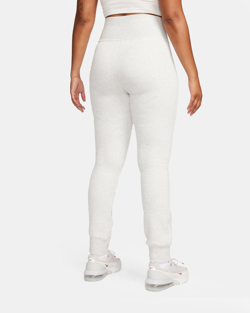 W Tech Fleece High-Rise Slim Zip Pants (Grey)