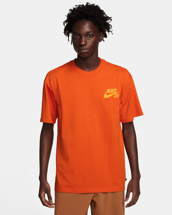 Nike SB Classic Logo Skate Tee (Campfire Orange)