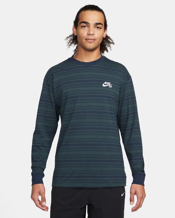 Nike SB Long Sleeve T-Shirt (Midnight Navy)