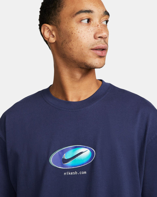 Nike Sb Logo Skate T-Shirt (Navy)