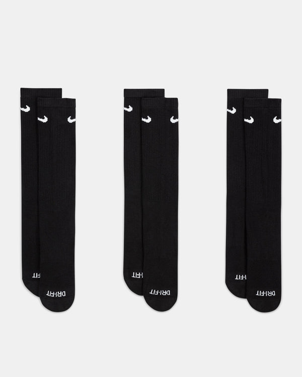 Nike Everyday Plus Cushioned Socks (Black)