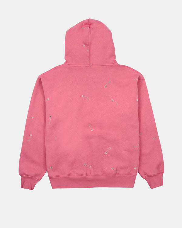 Safety Pin Hoodie (Pink)