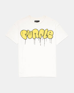 Textured Jersey Inside Out Tee (White)