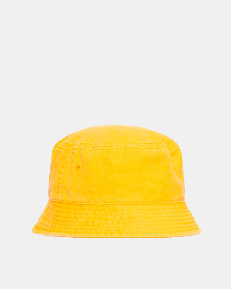 Washed Stock Bucket Hat (Gold)