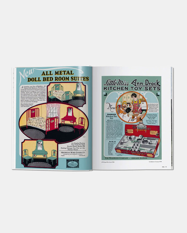 100 Years of All-American Toy Ads Book
