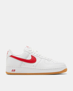Nike Air Force 1 Low Retro (White | University Red | Gum)